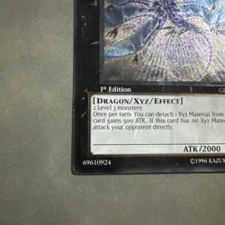 Yugioh Number 17: Leviathan Dragon GENF-EN039 Ultimate Rare 1st Ed LP - Image 5