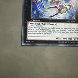 Wind-Up Zenmaines FRENCH Secret Rare 1st Ed PHSW-EN087 PHSW-FR087 Yugioh Lp - Image 2