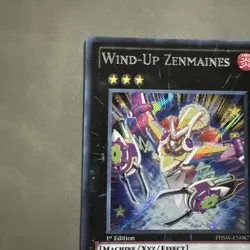 Wind-Up Zenmaines FRENCH Secret Rare 1st Ed PHSW-EN087 PHSW-FR087 Yugioh Lp - Image 5