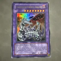 Yugioh Chimeratech Fortress Dragon JUMP-EN031 Ultra Rare Limited Edition MP - Image 1