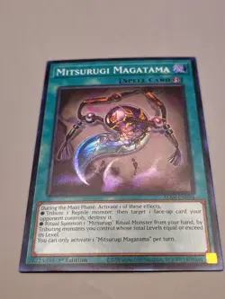 Yugioh! Mitsurugi Magatama - ALIN-EN094 - Super Rare - 1st Edition NM - Image 1