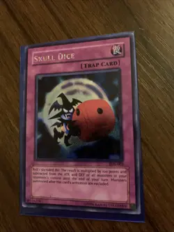 Lightly Played Skull Dice - EDS-003 - Secret Rare - Limited Edition - YuGiOh - Image 3