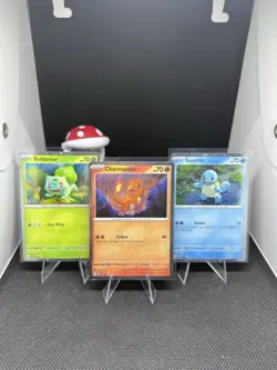 Pokemon 151 Poster Collection Box Promo 3 Card Set (No packs) - Image 1