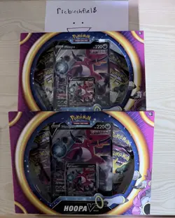 Pokemon Hoopa V Box TCG Trading Card Game New - Image 1