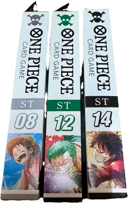 One Piece Card Game Starter Decks ST-08, ST-12 & ST-14 - Sealed Set - Image 2