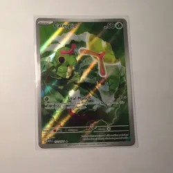 Pokemon Card - Caterpie Scarlet & Violet 151 172/165 Illustration Rare - Image 1