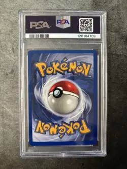 1999 Pokemon TCG Blastoise Base Set Holo Unlimited Rare Card 2/102 PSA 8 - Image 2