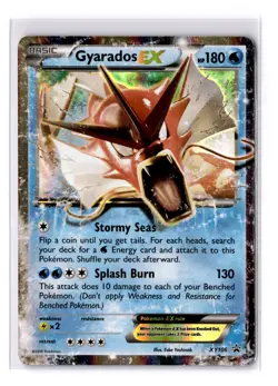 Gyarados EX - XY106 XY Black Star Promo Card - MP - POKEMON TCG - Image 1