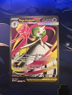 Pokemon TCG Mega Gardevoir ex 159 Full Art Rare Mega Evolution Card NM - Image 1