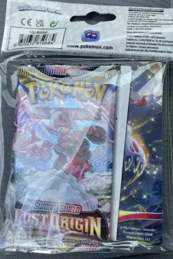 New- Pokemon Mini Portfolio Holds 60 Cards Portfolio With BOOSTER PACK! - Image 2