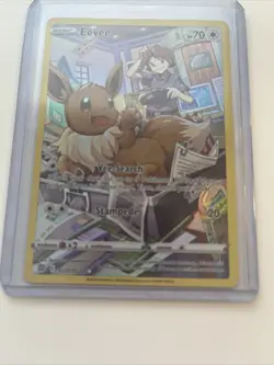 Eevee & Blue TG11/TG30 Brilliant Stars Trainer Gallery NM Rare Pokemon Card - Image 5
