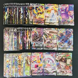100 ex V Vmax RR RRR Holo Full Arts Lot Set Pokemon Japanese Cards T538 - Image 1