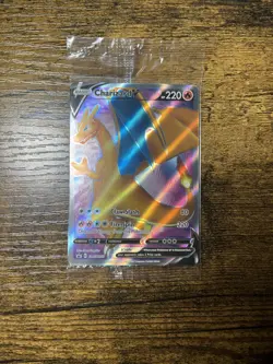 Charizard V SWSH050 SWSH: Sword & Shield Promo Cards Holo SEALED - Image 1