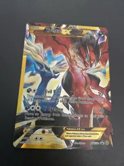 Pokemon TCG Yveltal EX XY150a Alternate Art Promo Holo Card NM-MT Condition - Image 1