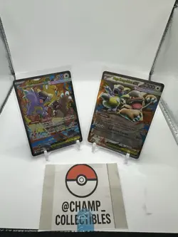 Mega Kangaskhan Ex 182/132 SIR - 2-card Lot - Mega Evolution - English - Pokemon - Image 1