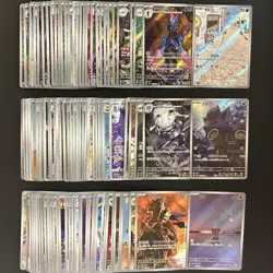 100 AR s12a sv3 sv5k sv6 sv6a sv7 Lot Set Pokemon Japanese Trading Card T749 - Image 1