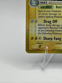 Pokemon Feraligatr EX Dragon Frontiers Holo Rare Card 2/101 Delta Species 2006 - Image 2