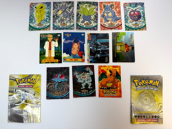 Pokemon Mixed TOPPS Card Lot And Rulebook | Charizard in Great Condition - Image 1