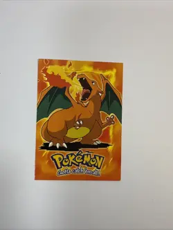 Pokemon Mixed TOPPS Card Lot And Rulebook | Charizard in Great Condition - Image 2