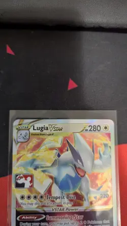 Lugia VSTAR Play Pokemon: Prize Pack Series 3 Stamped Promo 139/195 NM Card - Image 2