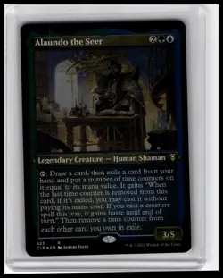 Commander Legends: Battle for Baldur's Gate #523 Alaundo the Seer (Foil Etched) - Image 1
