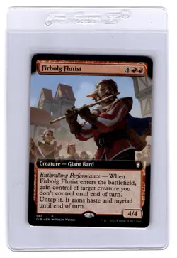 Commander Legends: Battle for Baldur's Gate #582 Firbolg Flutist (Extended Art) - Image 1