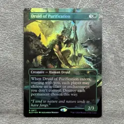 Druid of Purification - Secret Lair Drop Series (SLD) #877 NM Rainbow Foil - Image 1