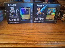 Scion & Spe + Counter Blitz, MTG Final Fantasy Commander Deck, Opened. No Packs - Image 1