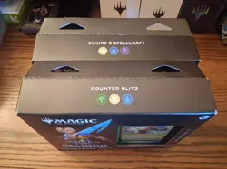 Scion & Spe + Counter Blitz, MTG Final Fantasy Commander Deck, Opened. No Packs - Image 5