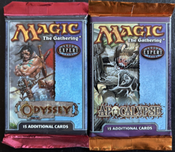 Magic the Gathering (MTG) Odyssey (ODY) / Apocalypse (APC) Booster Packs Sealed - Image 1