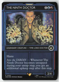 MTG - The Ninth Doctor (Showcase) FOIL R Universes Beyond: Doctor Who 560 LP-NM - Image 1