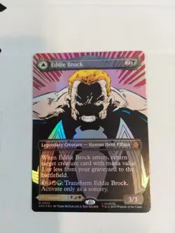 Eddie Brock (0233) (Borderless) Marvel's Spider-Man Foil - Image 1