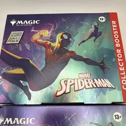 Magic: The Gathering Marvel’s Spider-Man Collector Omega Boxes In Hand - Image 3