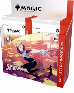 Magic: The Gathering Marvel’s Spider-Man Collector Booster Box 12 Packs Sealed - Image 1