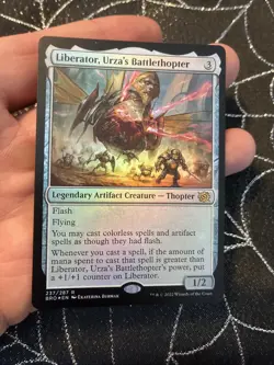 Liberator, Urza's Battlethopter The Brothers' War Foil - Image 1