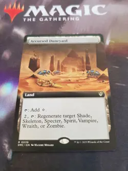 Mtg. Accursed Duneyard. Extended Art. Aetherdrift. Pack Fresh - Image 1