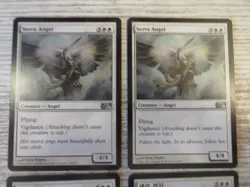 4x Serra Angel - M10 2010 + M14 2014 - NM - 2x English 2x Asian - OOP MTG - Image 3