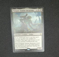TORGAAR, FAMINE INCARNATE Magic the Gathering MTG NM/M Dominaria black avatar - Image 1