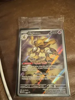 Alakazam Promo 009 Pokemon Center Exclusive Sealed Card Mep En Promo Sealed New - Image 1