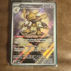 Alakazam Promo 009 Pokemon Center Exclusive Sealed Card Mep En Promo Sealed New - Image 2