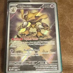 Alakazam Promo 009 Pokemon Center Exclusive Sealed Card Mep En Promo Sealed New - Image 3
