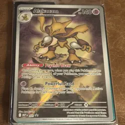 Alakazam Promo 009 Pokemon Center Exclusive Sealed Card Mep En Promo Sealed New - Image 4