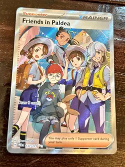 2025 POKEMON SV PRISMATIC EVOLUTIONS PRE EN 137/131 FRIENDS IN PALDEA - Image 1