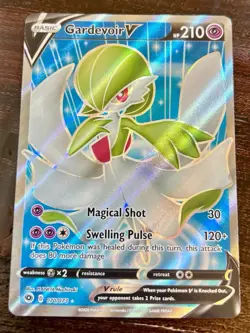 Pokemon TCG Gardevoir V 070/073 - Champions Path Ultra Rare Full Art NM/MINT. - Image 1