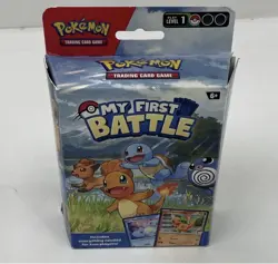 Pokemon Multicolor My First Battle Card Game Trading Cards Two Mini Decks - Image 1