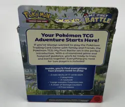 Pokemon Multicolor My First Battle Card Game Trading Cards Two Mini Decks - Image 2