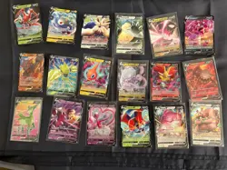 Lot Of 18 Pokemon V Cards (1512161537) - Image 1