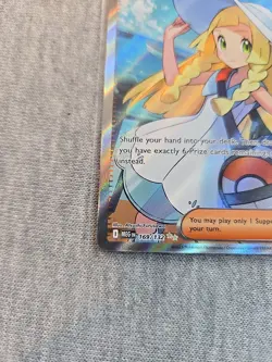 Pokemon TCG Lillie's Determination Full Art 169/132 Mega Evolution Mint - Image 2