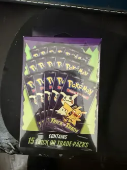 Pokemon Trick or Trade Booster Pack box - 15 Packs 2025 NEW Sealed Box - Image 1