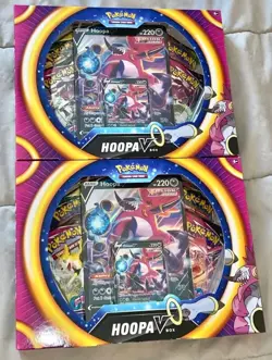 POKEMON TCG Hoopa V Box Fusion Strike Sword & Shield LOT OF 2 SEALED 820650809033 - Image 1